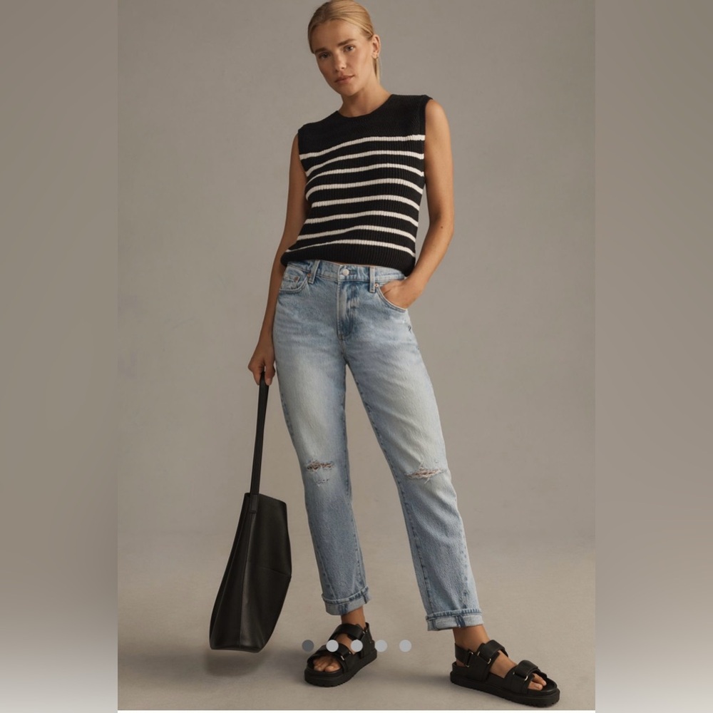 NWOT Pistola Riley High Rise Boyfriend Jeans Size 30